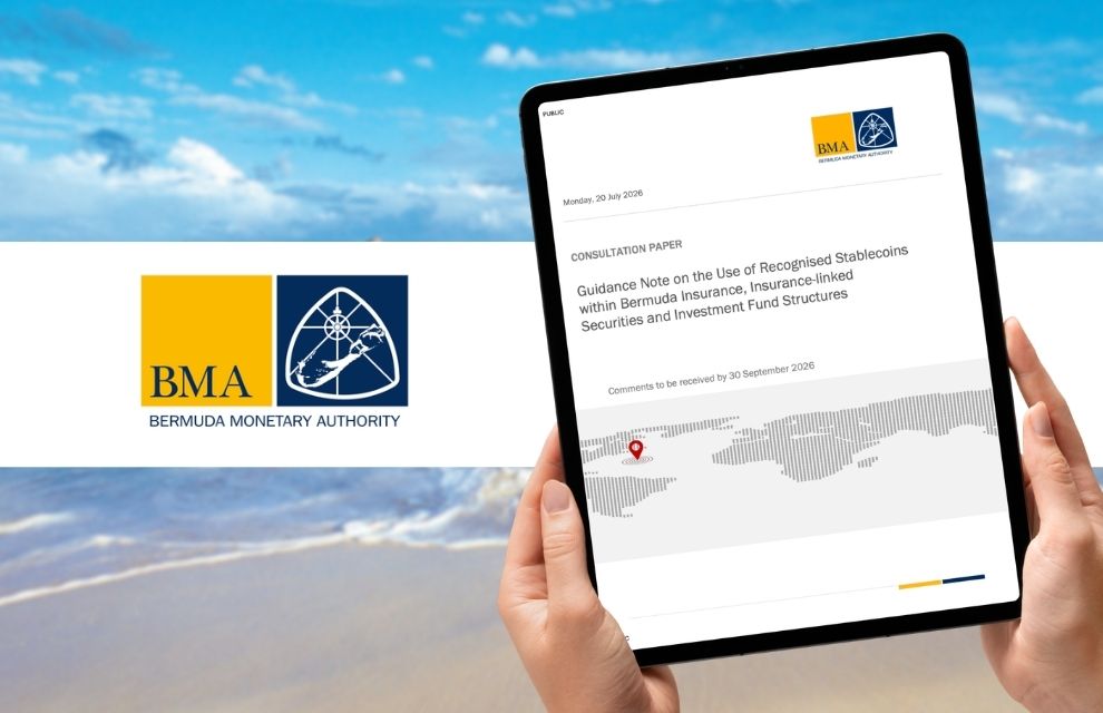BMA consults on stablecoin guidance for Bermuda captive insurers