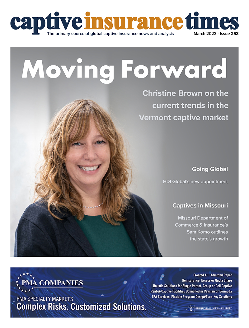 Captive Insurance Latest News and Features